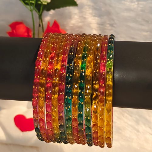RainDrop Glass Bangles - Image 11