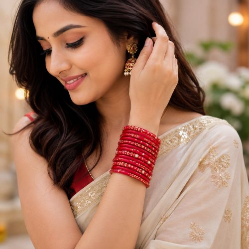 Aura Glass Bangles