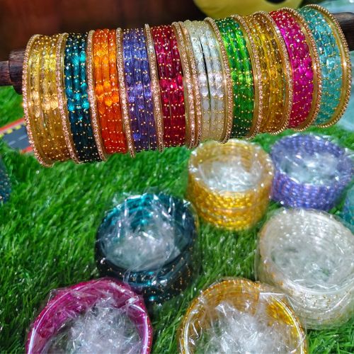 Baby shower RainDrop Glass Bangles - Image 2