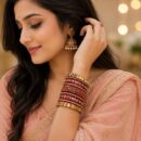 Silk Thread Bridal Bangles (both hand)